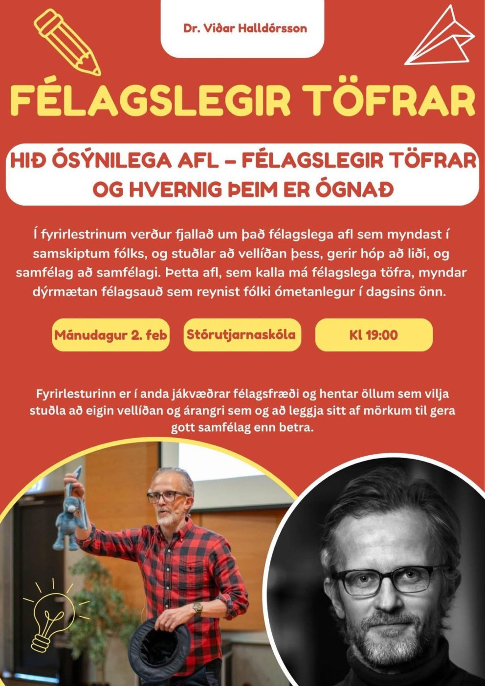 FÉLAGSLEGIR TÖFRAR