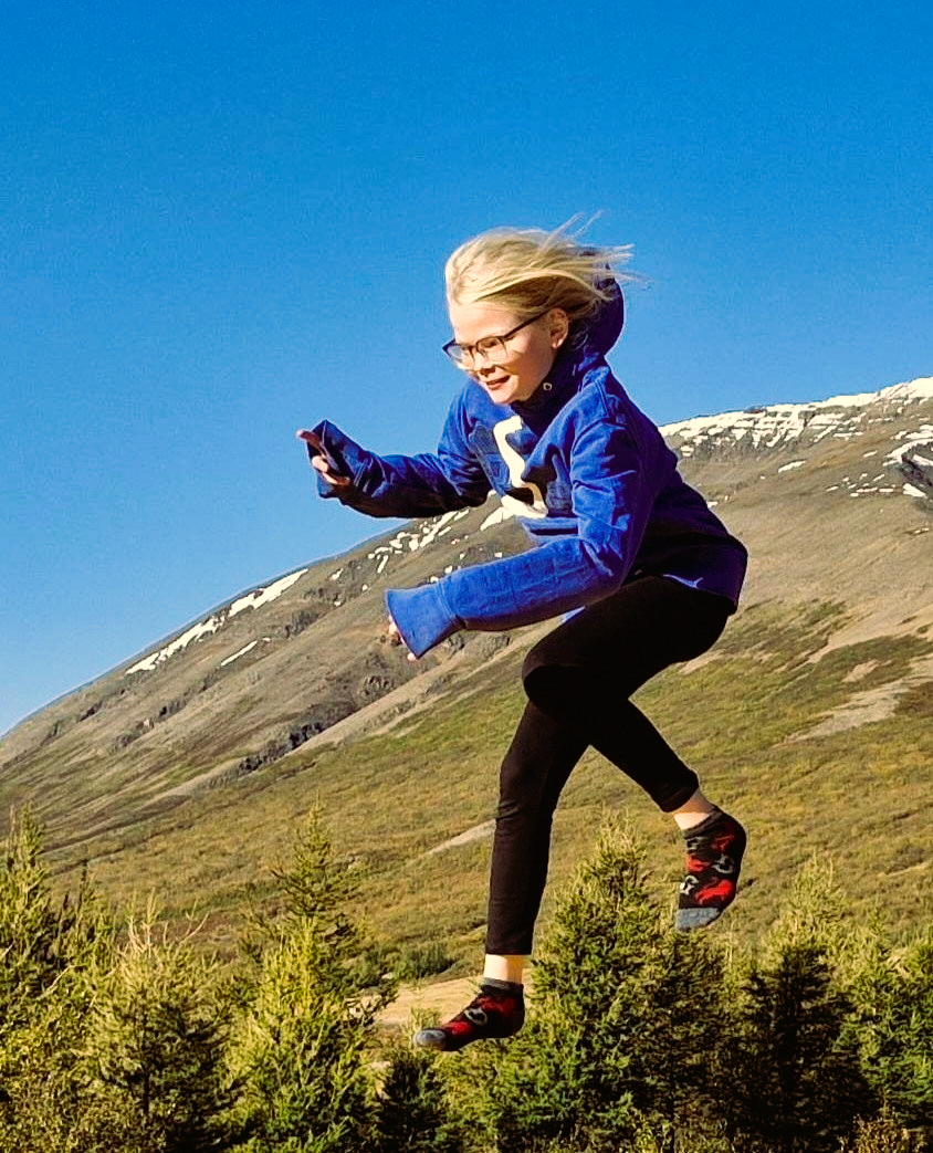 Þar sem tveir hoppa saman þar er gaman.